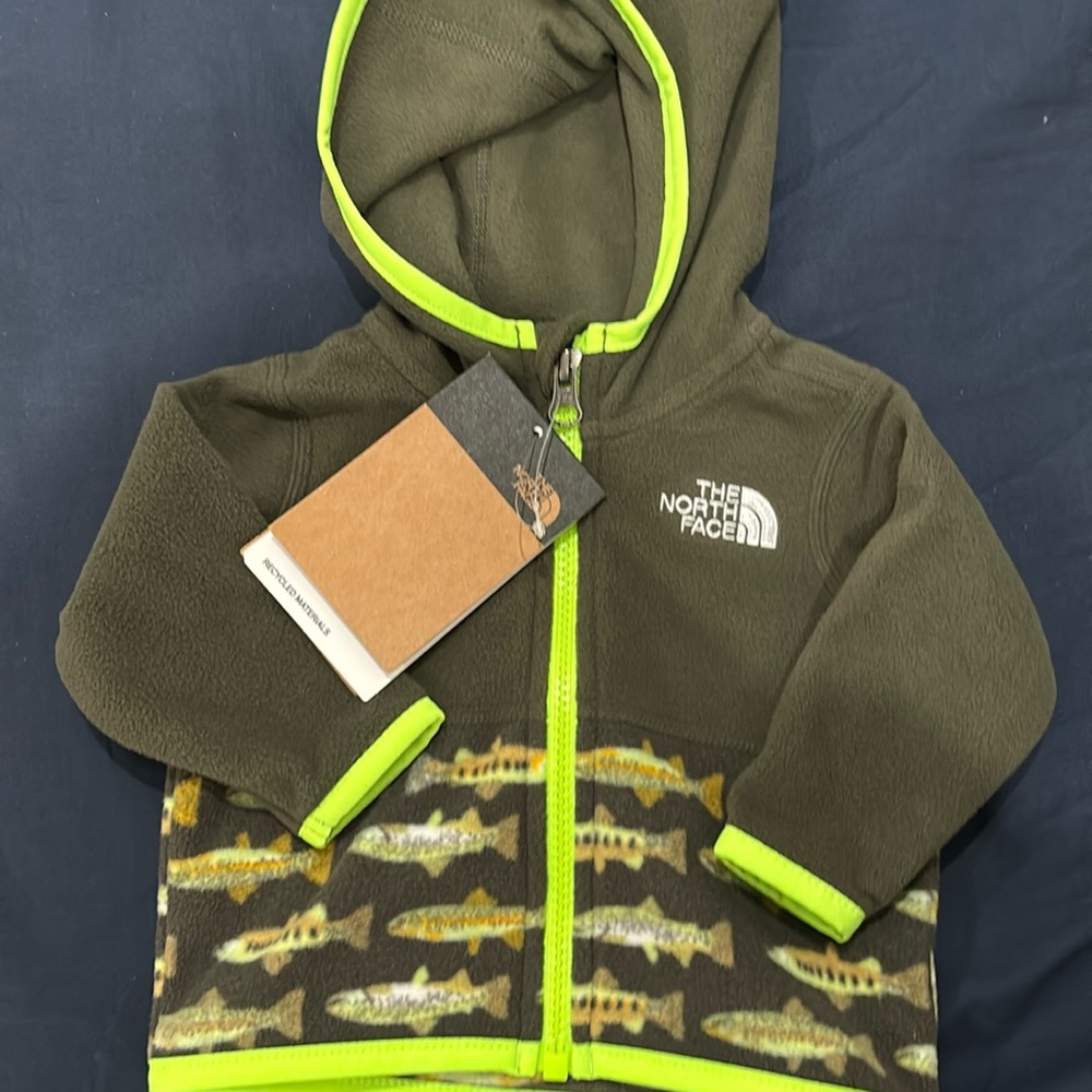 The north face baby fleece jacket
